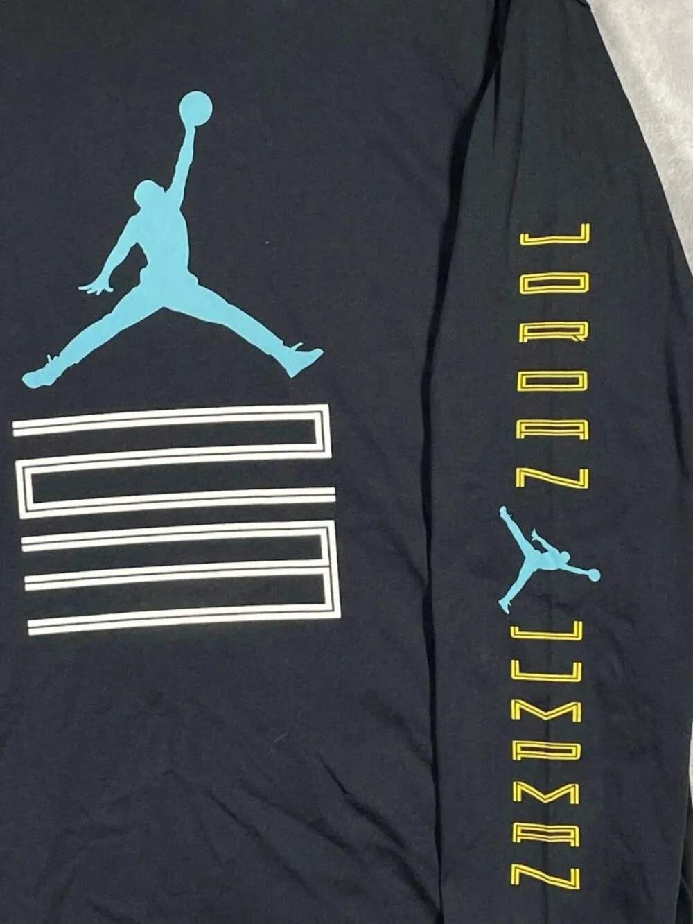 Men's Jordan Brooklyn AJ11 Jumpman Long-Sleeve T-Shirt Tee - Black IM6507-010